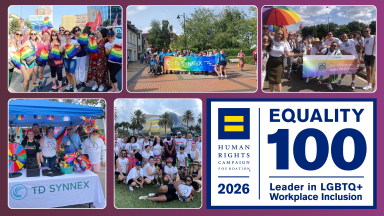 TD SYNNEX Earns π― on the Corporate Equality Index